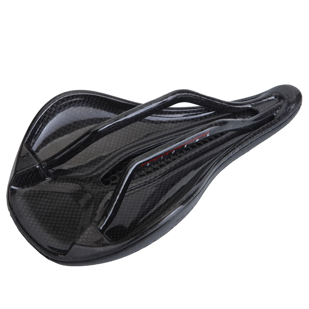 Carbon Saddle 3D Printed Honeycomb - سرج دراجة BALUGOE مطبوع ثلاثي الأبعاد،