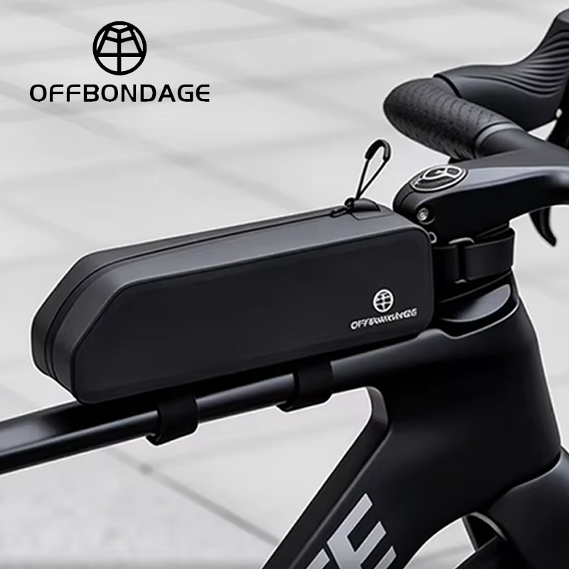 Gravel Bike Frame Bag Bikepacking - حقيبة أنبوب علوي للدراجة مقاومة للماء،