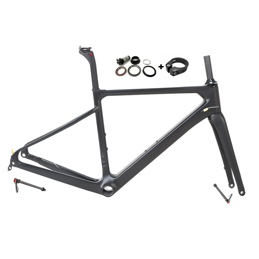Carbon Gravel Frame Disc Brake 700C - إطار دراجة كربونية صينية الصنع مقاس