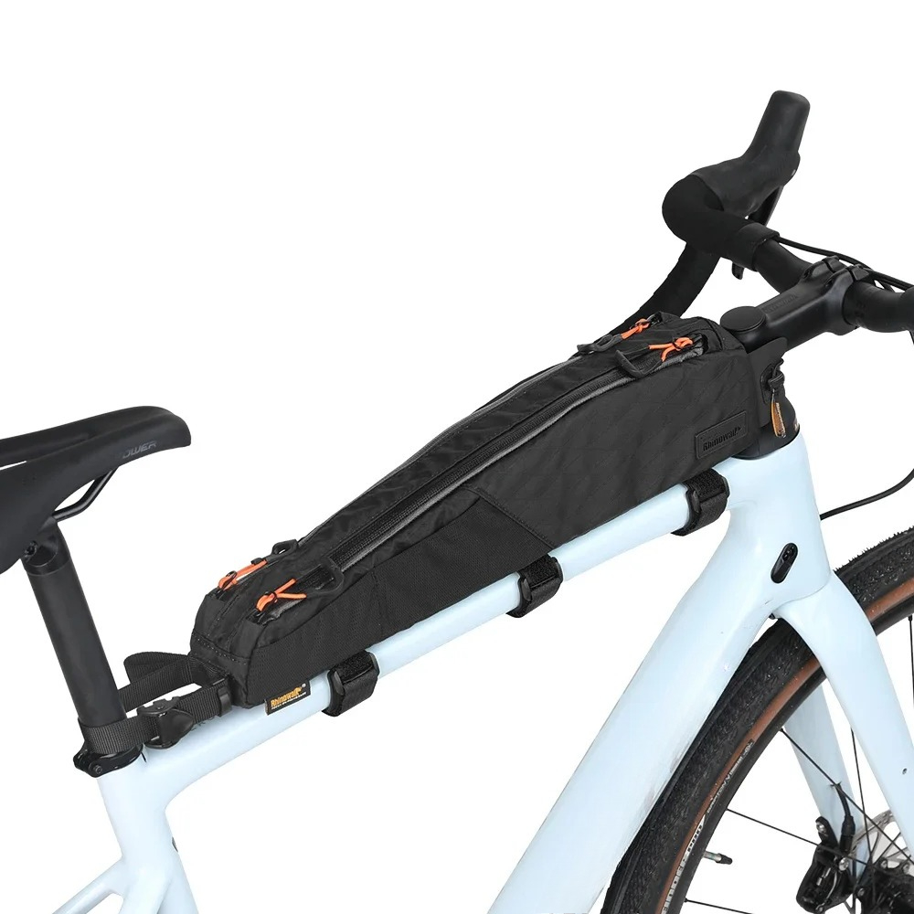 Gravel Bike Frame Bag Bikepacking - حقيبة دراجة هوائية مثلثة الشكل للأنبوب