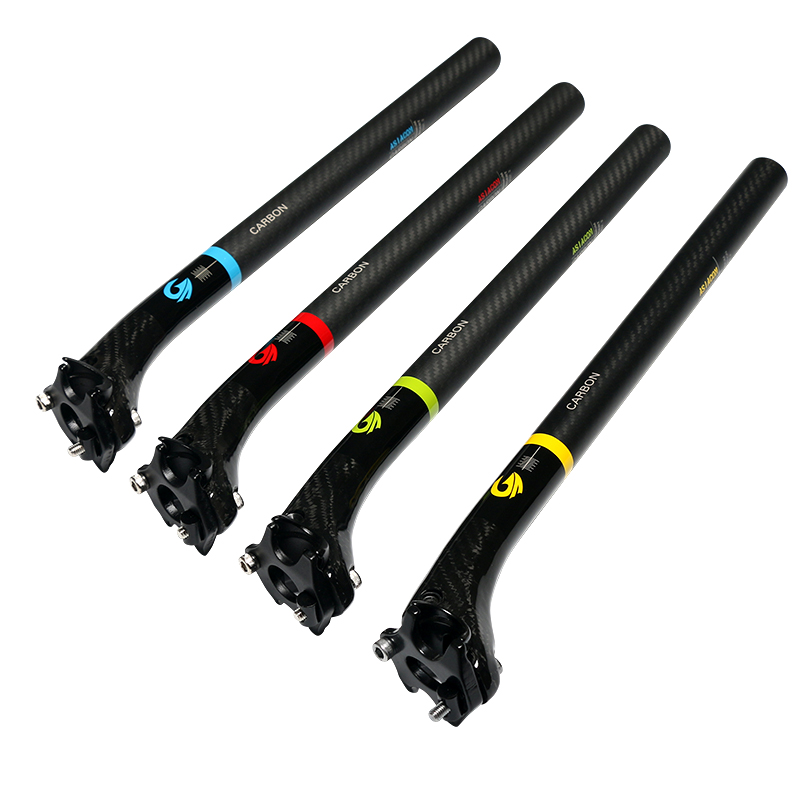 Carbon Seatpost 27.2 31.6 Offset - أحدث عمود مقعد دراجة ASIACOM للطرق
