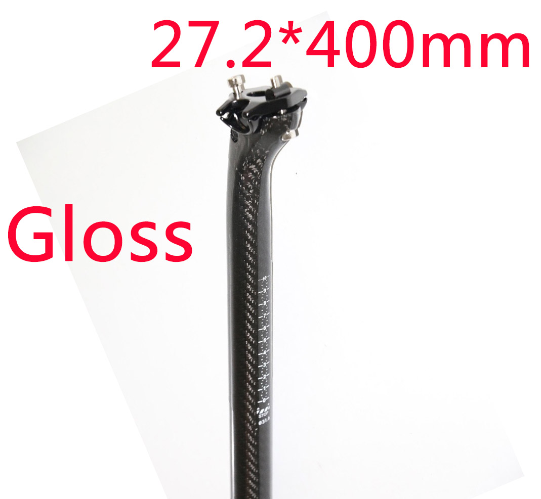 Carbon Seatpost 27.2 31.6 Offset - مقاعد دراجات جبلية جديدة مقاس 25