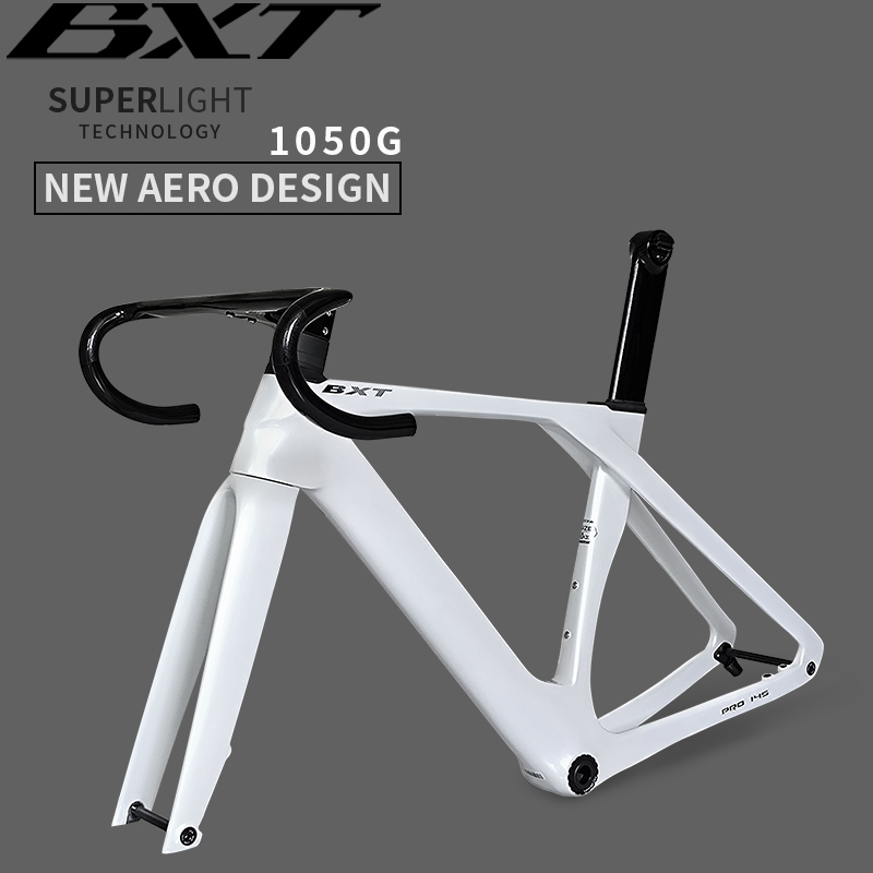 Carbon Fiber Road Bike Frame Aero - BXT قرص كربون مخفي بالكامل إطار