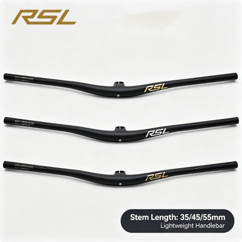 Integrated Carbon Handlebar Stem Gravel - مقود دراجة RSL المدمج من ألياف
