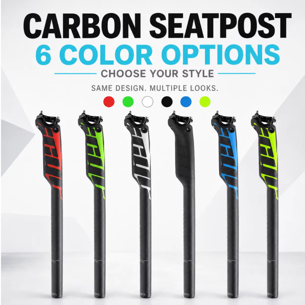 Carbon Seatpost 27.2 31.6 Offset - عمود مقعد دراجة ULLICYC Offset 20