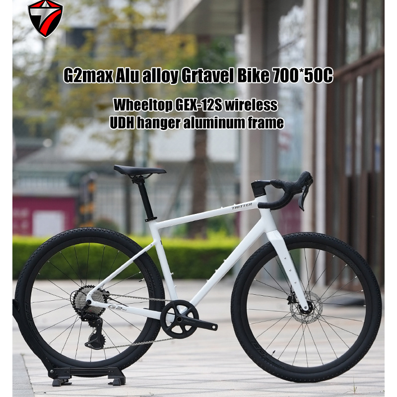 Carbon Gravel Frame Disc Brake 700C - دراجة جرافل لاسلكية رخيصة من الألومنيوم