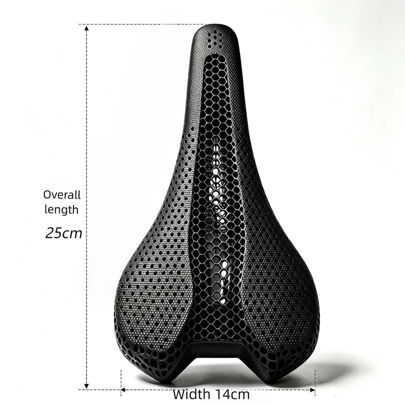 مقعد دراجة مطبوع بتقنية ثلاثية - مراجعة Carbon Saddle 3D Printed Honeycomb وسعره
