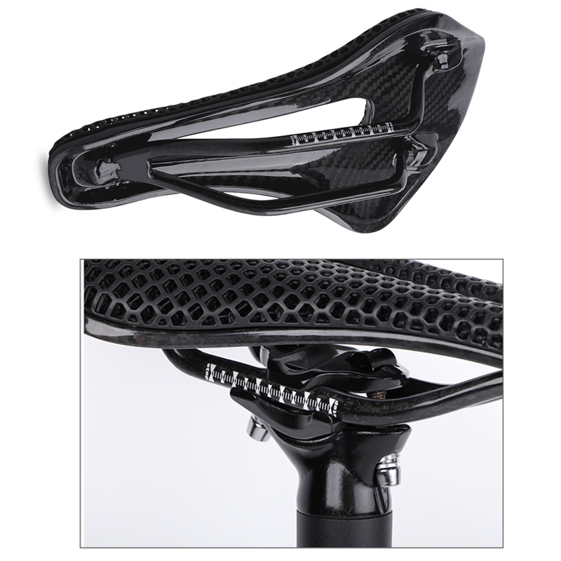 ZEIUS ثلاثية الأبعاد مطبوعة در - مراجعة Carbon Saddle 3D Printed Honeycomb وسعره