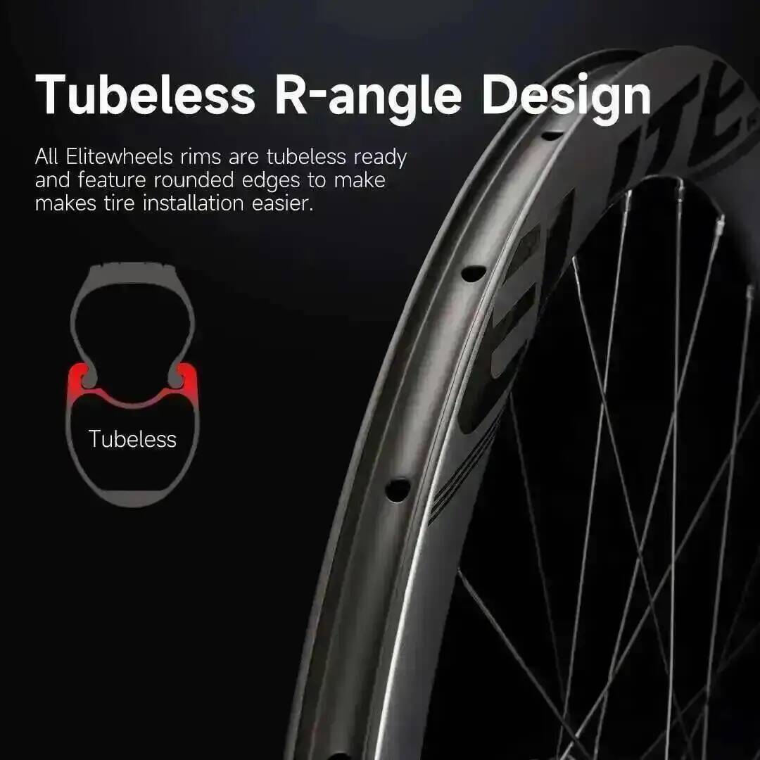 مجموعة عجلات كربونية خفيفة الو - مراجعة Gravel Bike Wheelset Carbon 700C وسعره