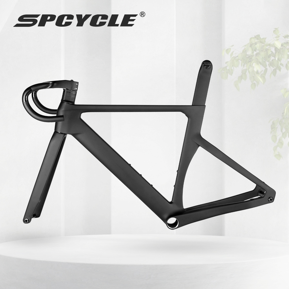 Spcycle 2024 جديد ايرو الكربون - مراجعة Carbon Fiber Road Bike Frame Aero وسعره