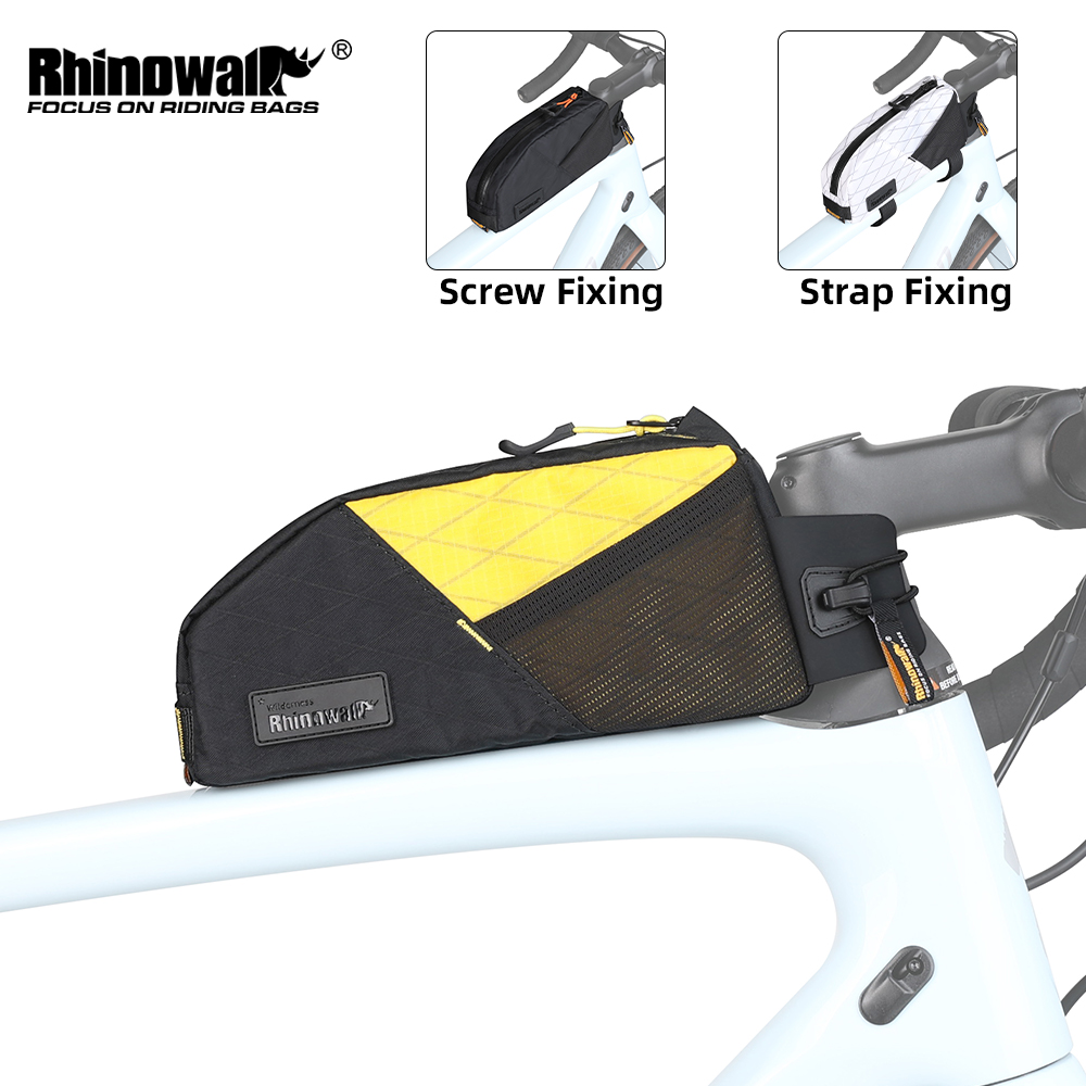 حقيبة دراجة هوائية من Rhinowal - مراجعة Gravel Bike Frame Bag Bikepacking وسعره