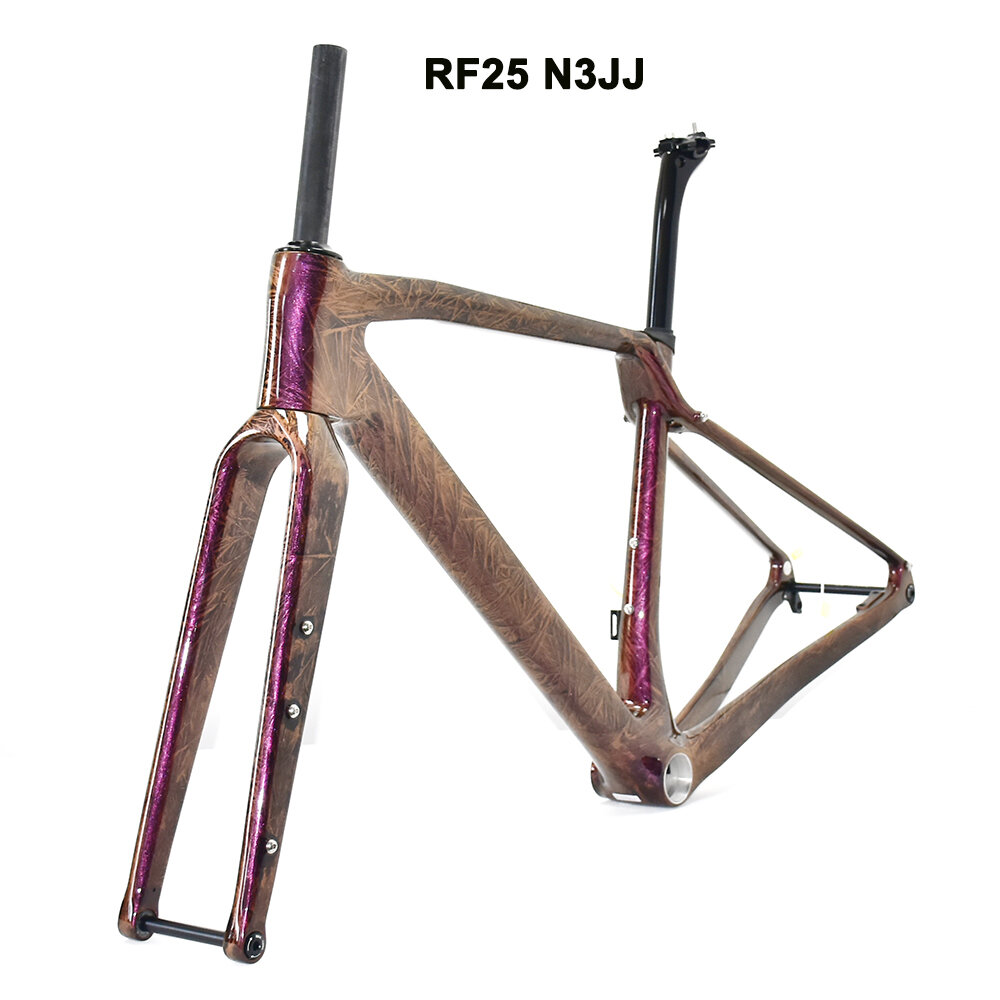 دراجة بجراخ بإطار من الكربون ل - مراجعة Carbon Fork Gravel Disc Brake وسعره