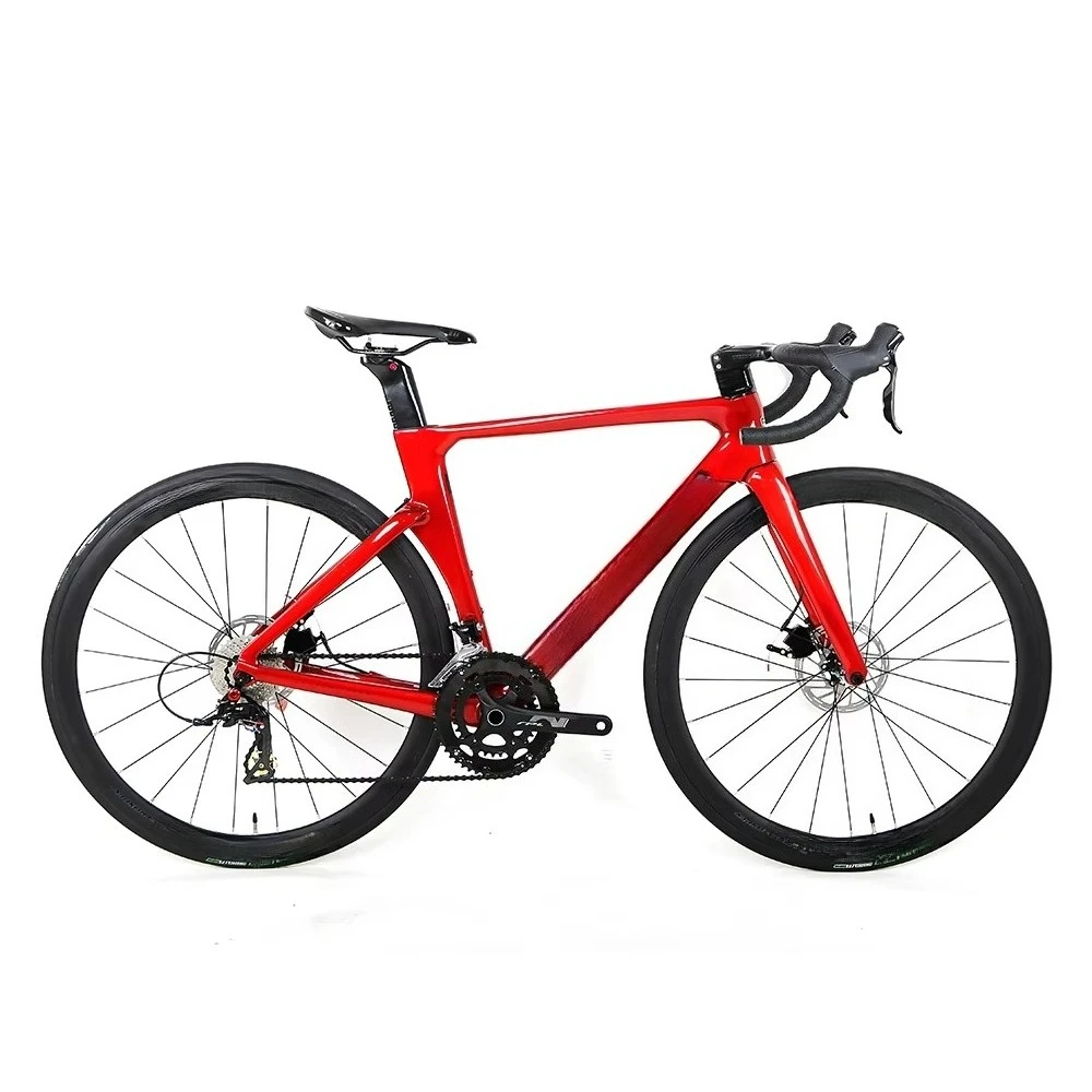 دراجة طريق بإطار من ألياف الكر - مراجعة Carbon Fiber Road Bike Frame Aero وسعره