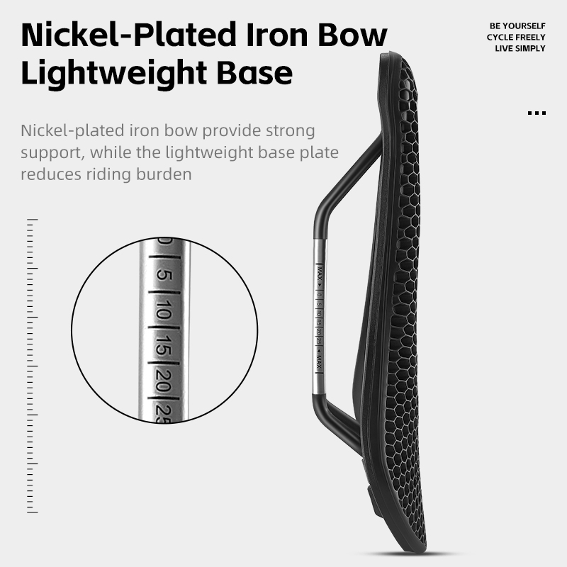 غرب ركوب الدراجات دراجة السرج  - مراجعة Carbon Saddle 3D Printed Honeycomb وسعره
