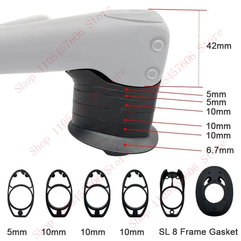طقم فواصل مخروطية لسماعة الرأس - مراجعة Internal Cable Routing Headset Kit وسعره