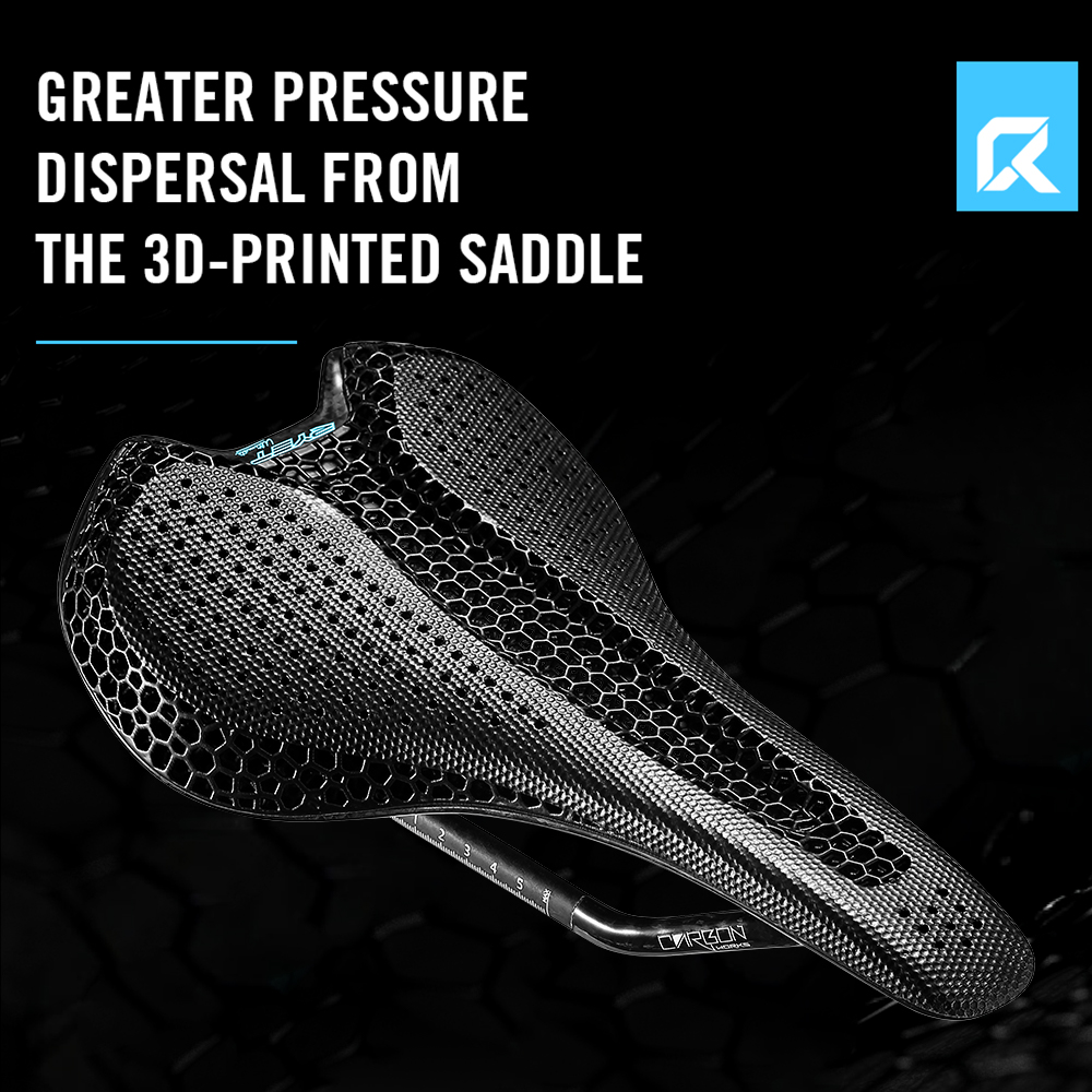مقعد دراجة RYET مصنوع بتقنية ا - مراجعة Carbon Saddle 3D Printed Honeycomb وسعره