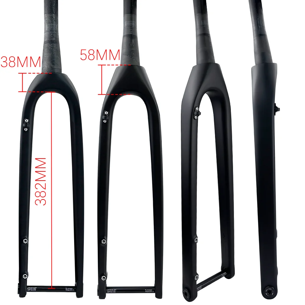 شوكة أمامية للدراجات الجبلية و - مراجعة Carbon Fork Gravel Disc Brake وسعره