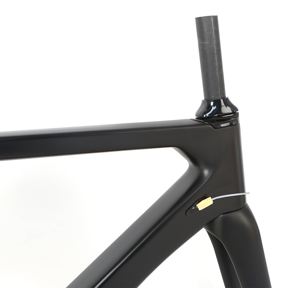 إطار دراجة كربونية صينية الصنع - مراجعة Carbon Gravel Frame Disc Brake 700C وسعره