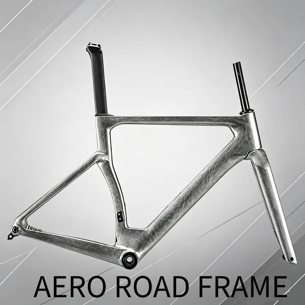 إطار دراجة طريق T1200 من ألياف - مراجعة Carbon Fiber Road Bike Frame Aero وسعره