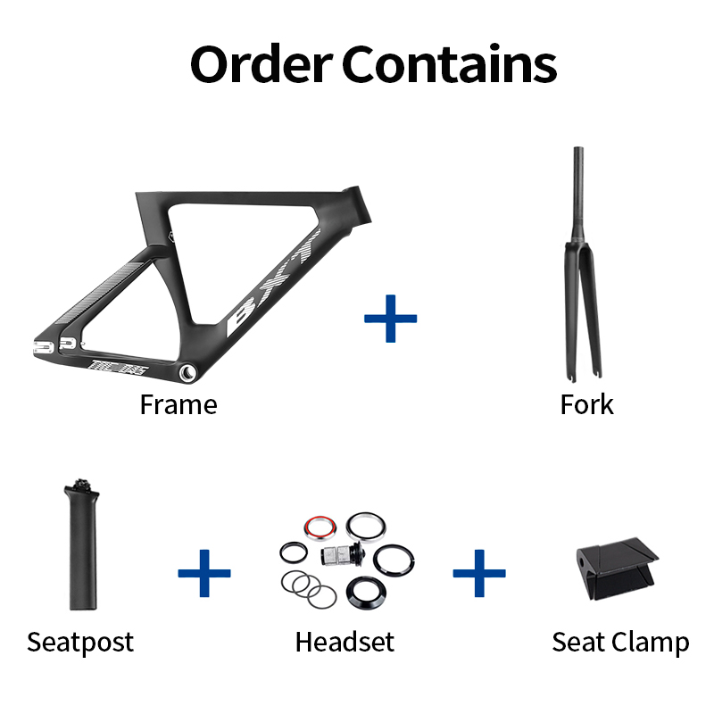 مجموعة إطارات دراجة BXT كاملة  - مراجعة Carbon Fiber Road Bike Frame Aero وسعره