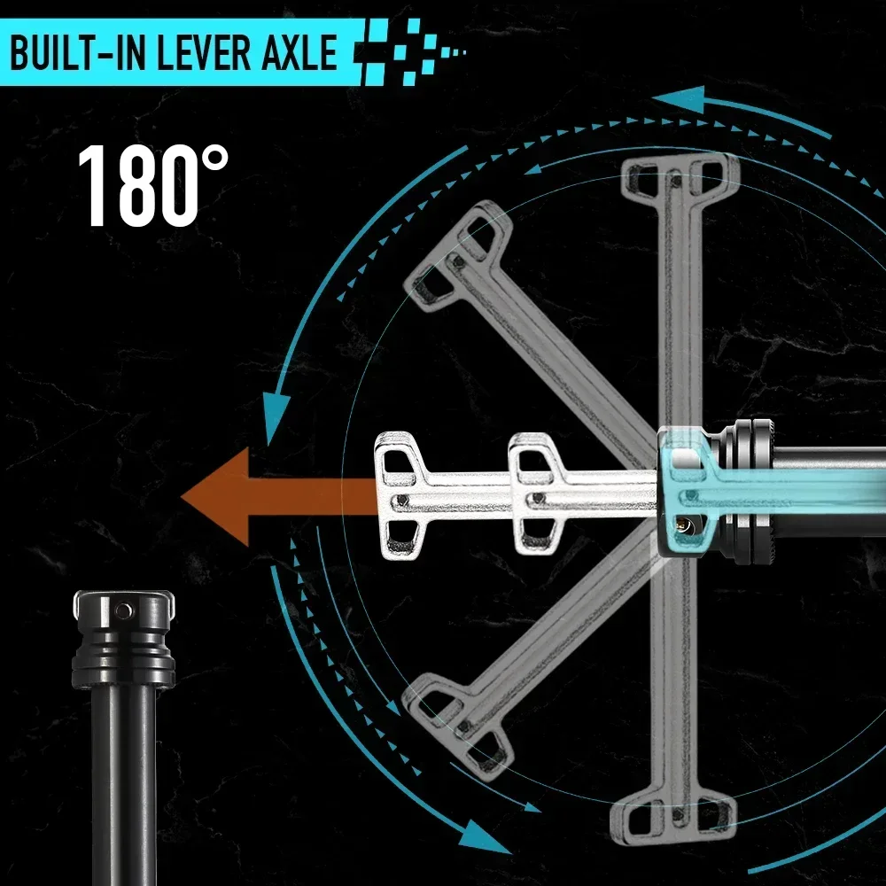 محور عجلة دراجة RYET، 12 مم، م - مراجعة Bike Thru Axle Lever 12X142 وسعره