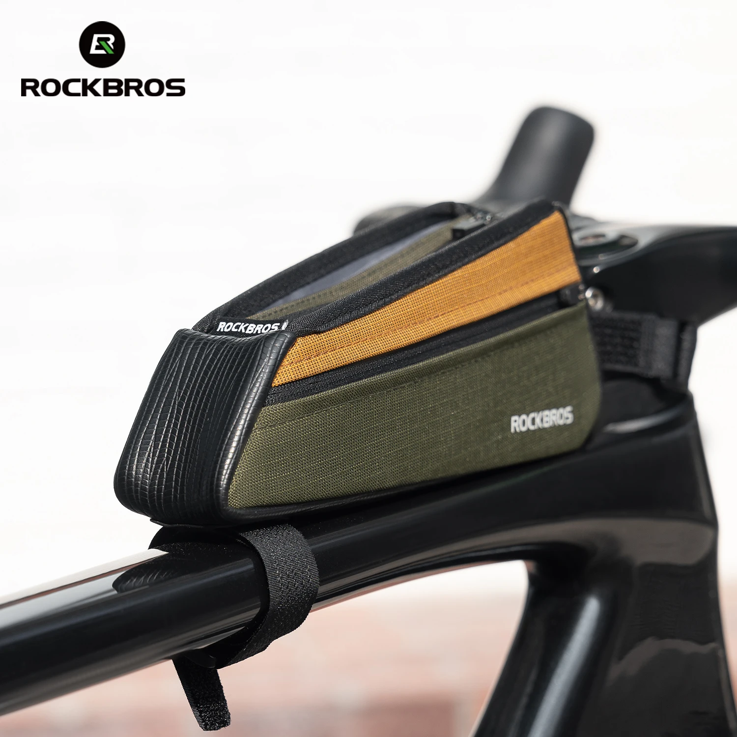 حقيبة تخزين أمامية للدراجة من  - مراجعة Gravel Bike Frame Bag Bikepacking وسعره