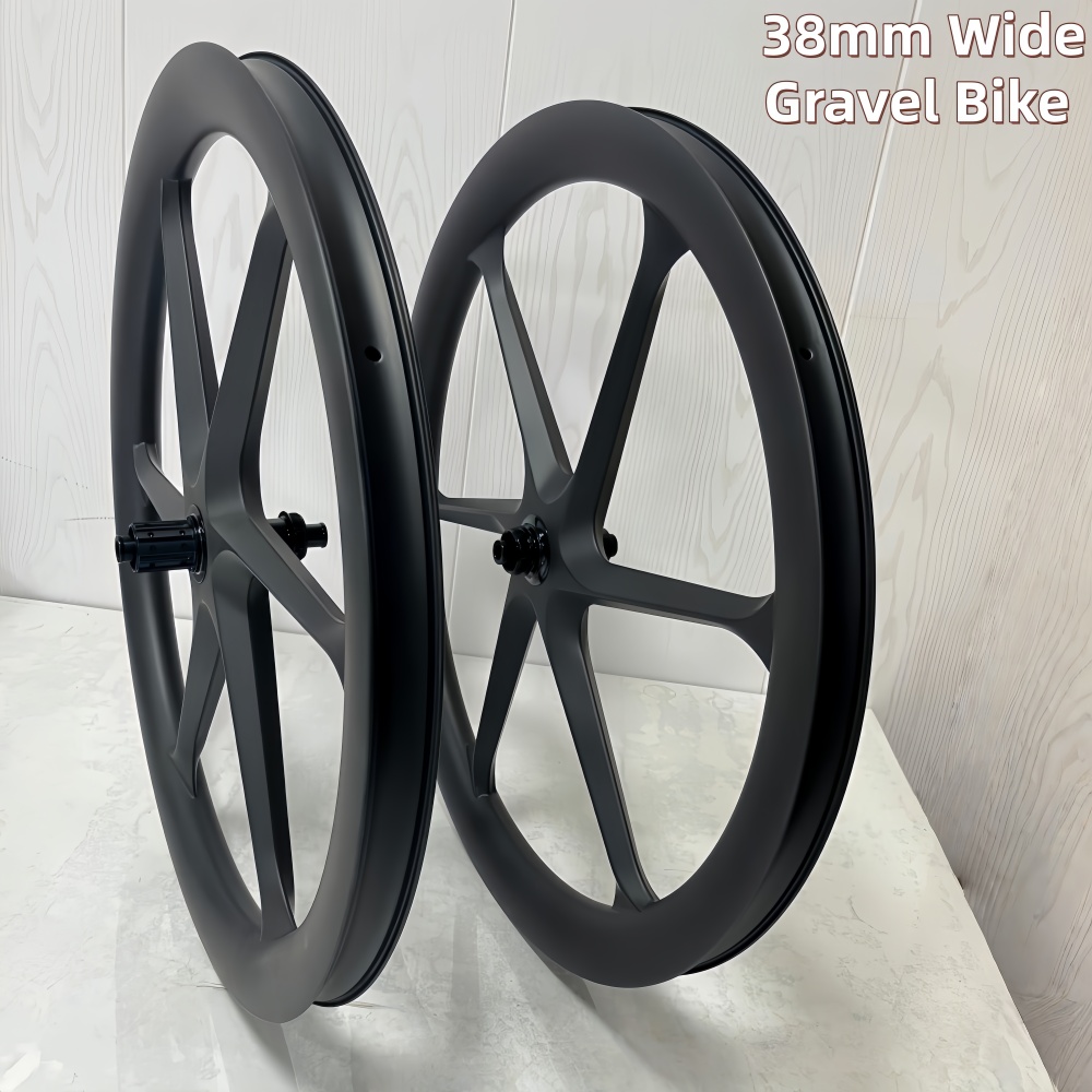 مجموعة عجلات كربونية T800 بـ 6 - مراجعة Gravel Bike Wheelset Carbon 700C وسعره