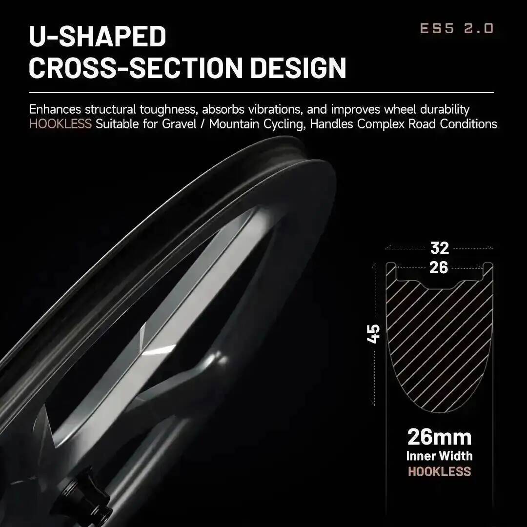 مجموعة عجلات كربونية ELITEWHEE - مراجعة Gravel Bike Wheelset Carbon 700C وسعره