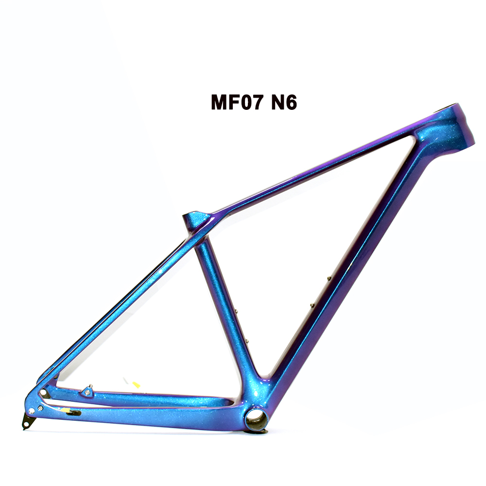 إطار MTB من الكربون بلون الحرب - مراجعة Carbon Mountain Bike Frame 29Er Boost وسعره