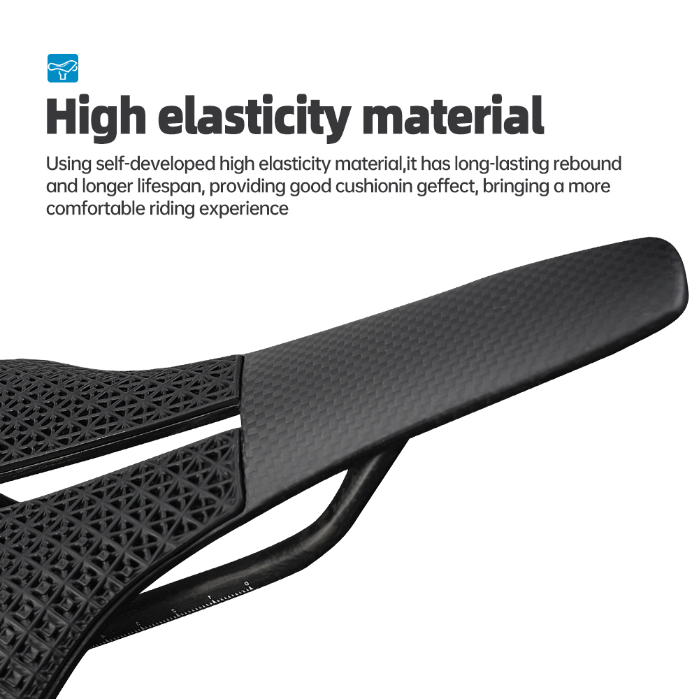 مقعد دراجة خفيف الوزن للغاية ب - مراجعة Carbon Saddle 3D Printed Honeycomb وسعره
