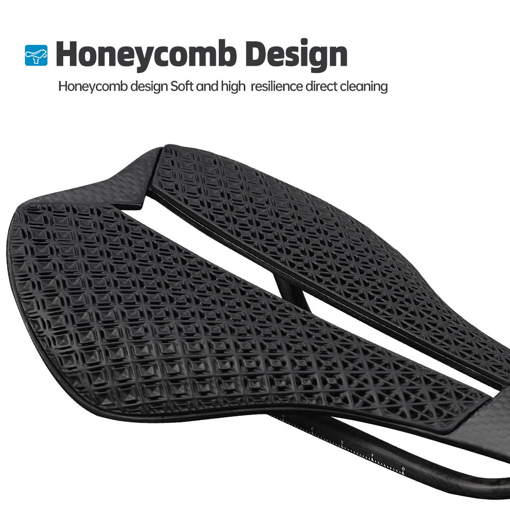 مقعد دراجة خفيف الوزن للغاية ب - مراجعة Carbon Saddle 3D Printed Honeycomb وسعره