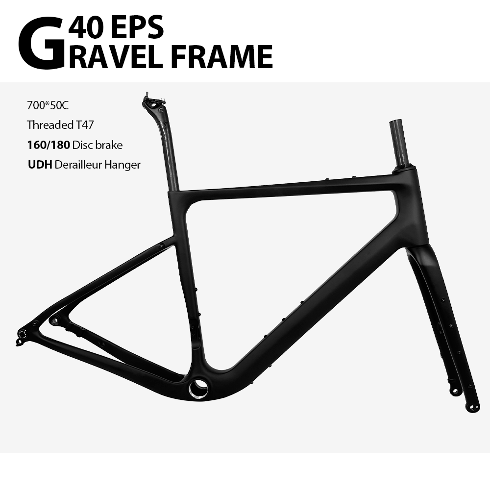 2025 جديد G40 الكربون الحصى ال - مراجعة Carbon Gravel Frame Disc Brake 700C وسعره