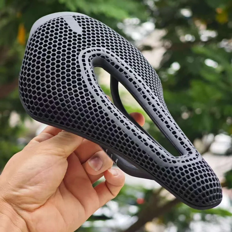 مقعد دراجة من الكربون مطبوع بت - مراجعة Carbon Saddle 3D Printed Honeycomb وسعره