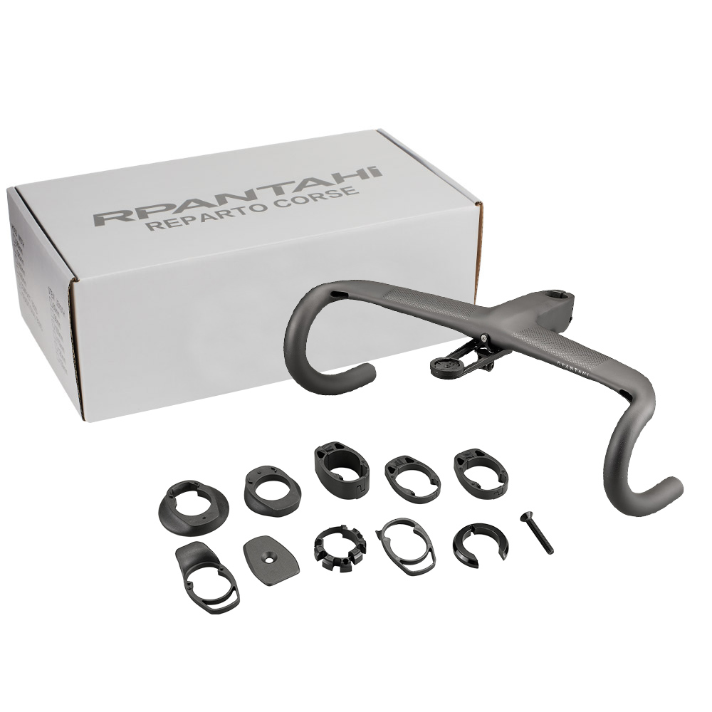 مقود الحصى الكربوني -10 °   مق - مراجعة Integrated Carbon Handlebar Stem Gravel وسعره
