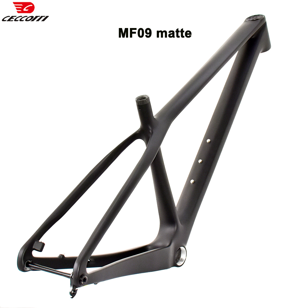 إطار دراجة CECCOTTI كامل مع كا - مراجعة Carbon Mountain Bike Frame 29Er Boost وسعره