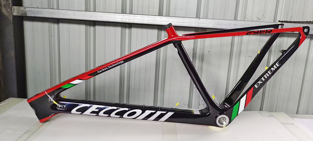 إطار دراجة جبلية كربوني CECCOT - مراجعة Carbon Mountain Bike Frame 29Er Boost وسعره