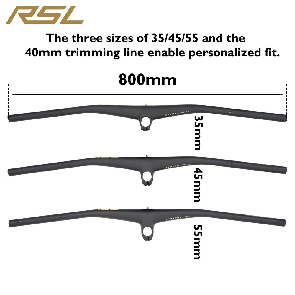مقود دراجة RSL المدمج من ألياف - مراجعة Integrated Carbon Handlebar Stem Gravel وسعره