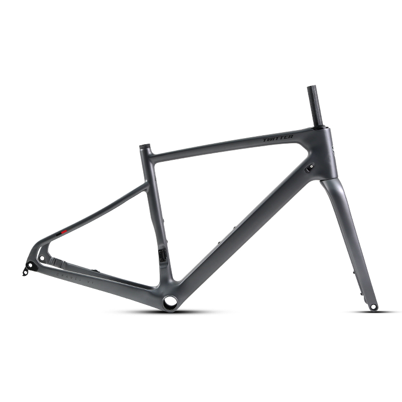 إطار دراجة كربوني جديد طراز Gr - مراجعة Carbon Gravel Frame Disc Brake 700C وسعره